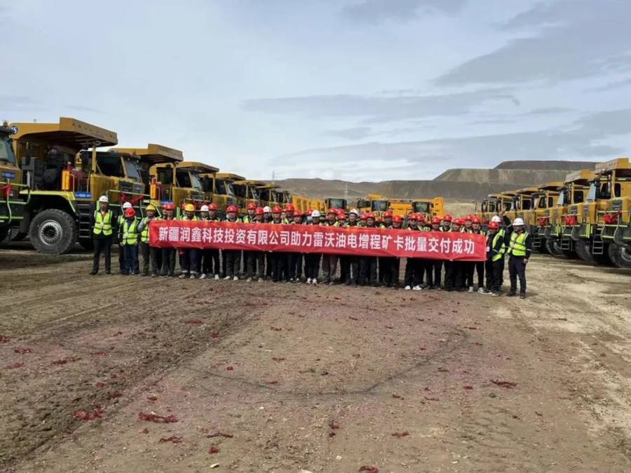 節(jié)能新標(biāo)桿，技術(shù)高集成！雷沃重工新能源礦卡交付新疆大型煤礦！